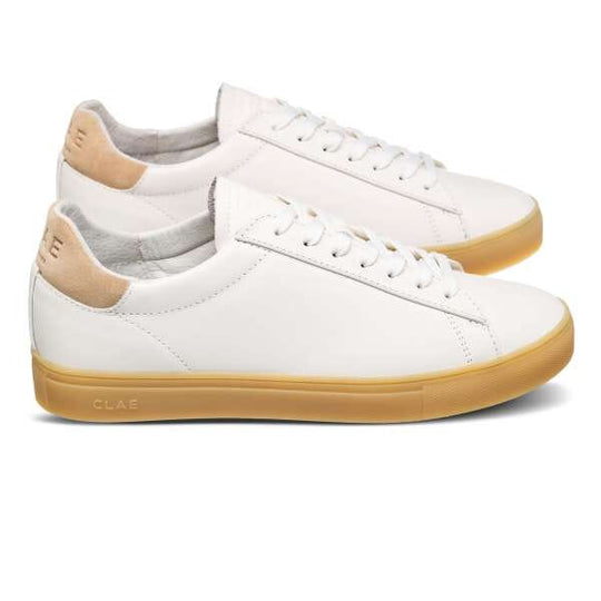 CLAE Bradley Leather Gum Sneakers Low CLAE 